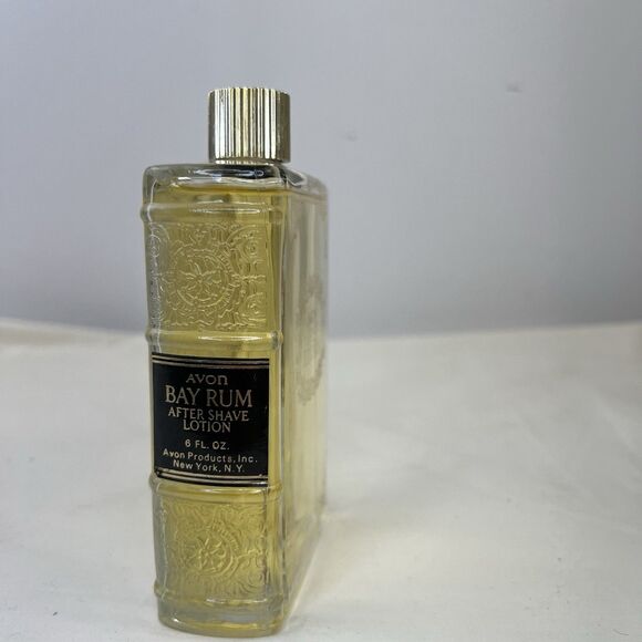 Vintage Avon First Edition Bay Rum After Shave Lotion 6 Fl. oz Book Shape Bottle - Picture 3 of 6